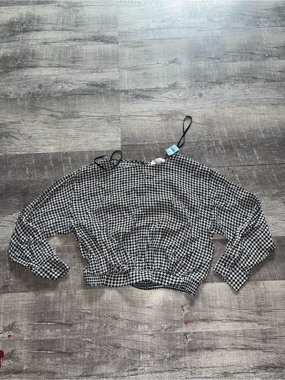 LOFT Houndstooth Blouse